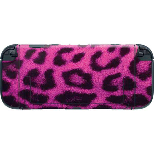 Pink Leopard Spots Nintendo Switch 2 (2025) with Joy-Con Skin